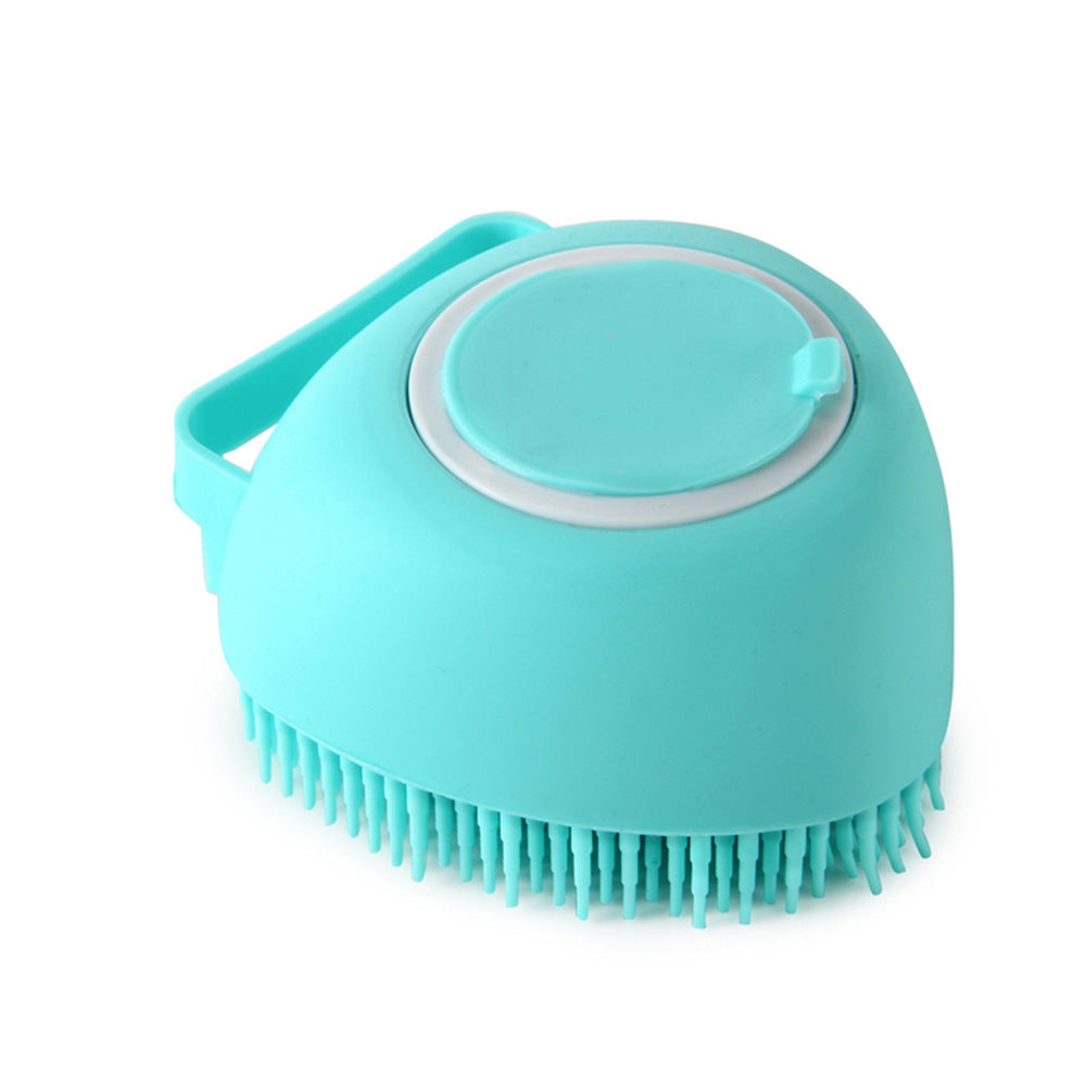 Silicone Pet Bath Brush – Massage, Shampoo &amp; Grooming Tool for Dogs &amp; Cats