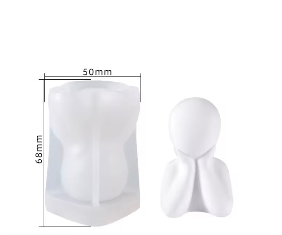 Moldes de silicona diseño familiar
