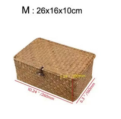 CAJA DE PAJA LIVIANA
